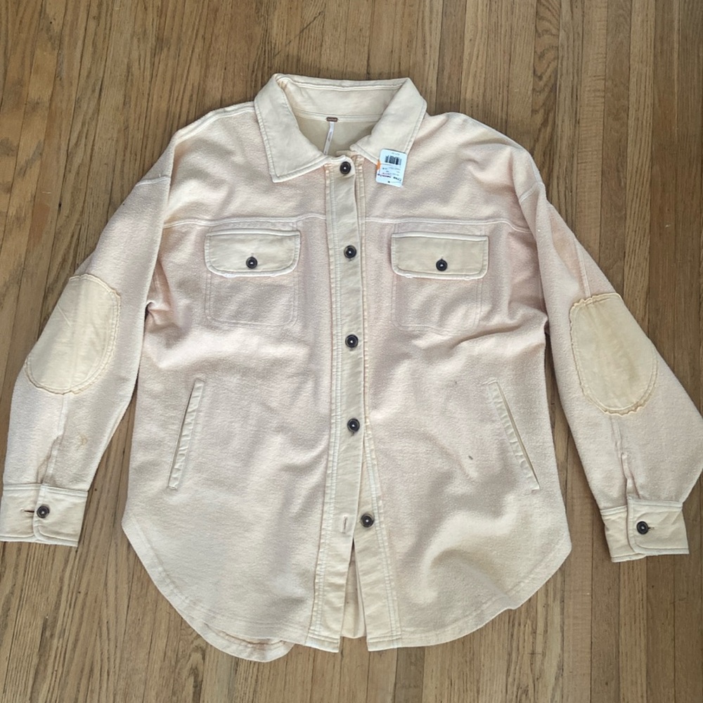 NEW Free People Ruby Jacket in Peach - Picture 4 of 6